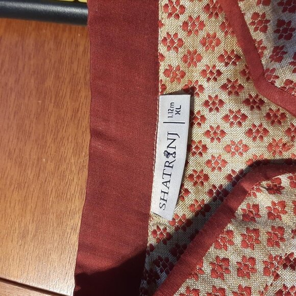 NEW ! Shatranj Men Long Kurta Embroided MultiColor Size XL - Picture 8 of 8